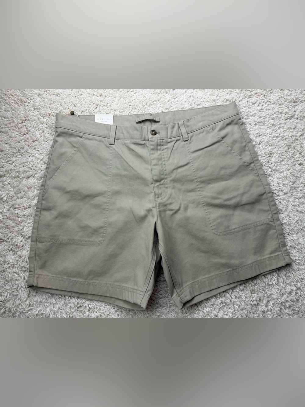 Duck Head Men's 38 Flat Front Shorts NWT